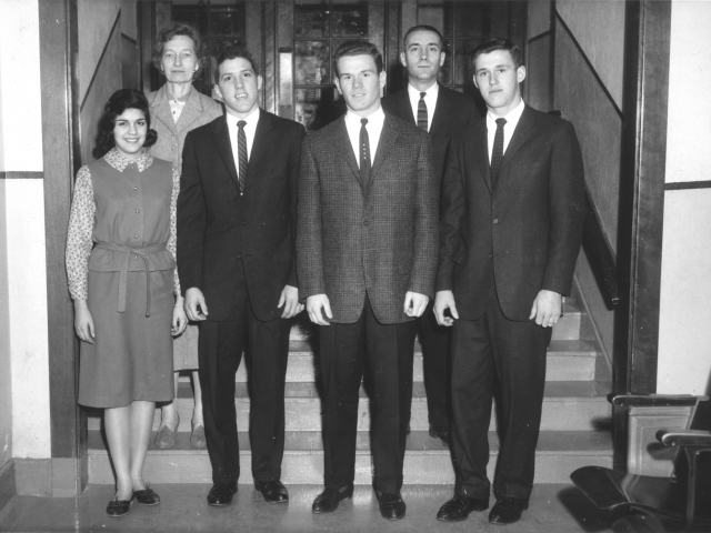 Class o 1961 Senior Class Officers and Faculty Advisors